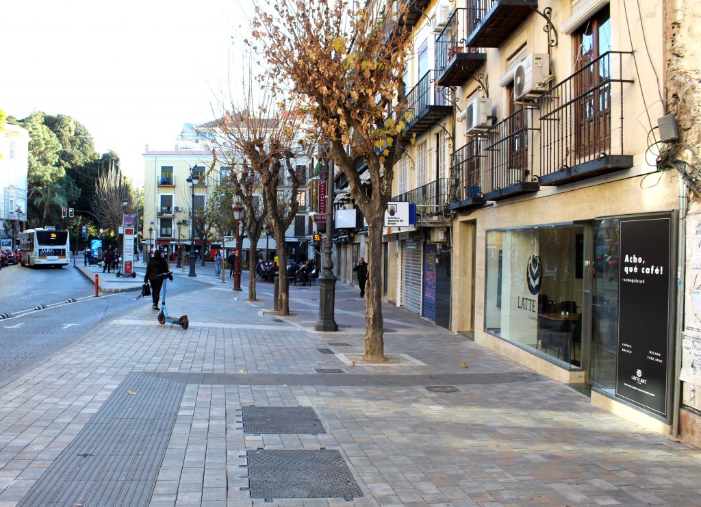 Latte Art de la Plaza Camachos de Murcia